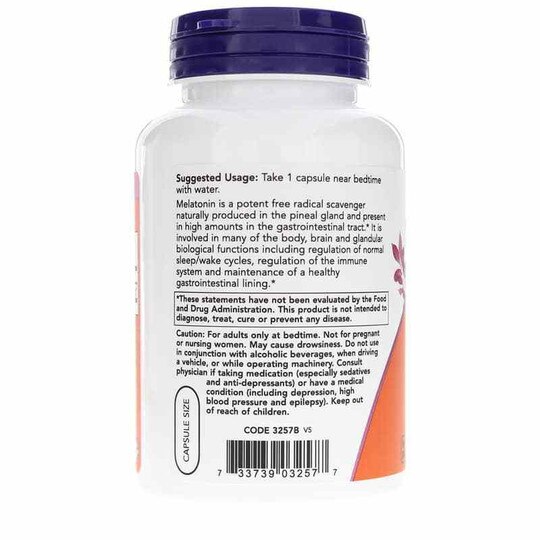 Melatonin 3 Mg, NOW